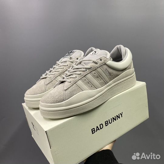 Кроссовки Adidas Campus x Bad Bunny Grey 37-45eur