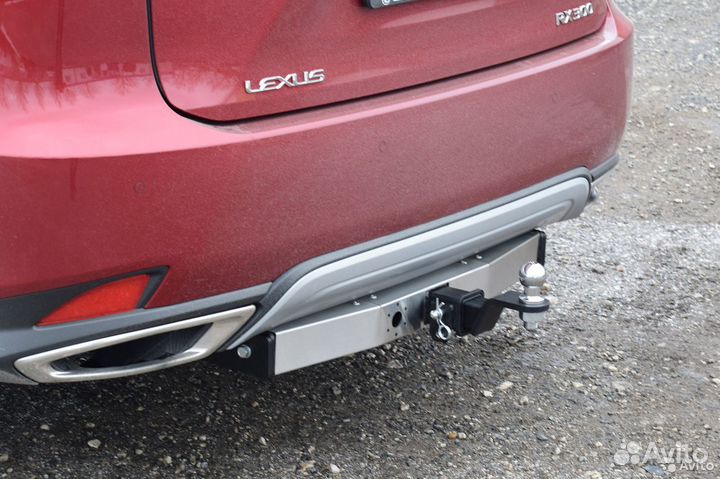 Фаркоп с накладкой из нерж. lexus RX