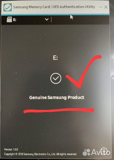 Карта памяти Samsung оригинал 128/256/512 Gb