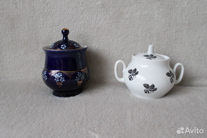 Сахарница чашки сервиз СССР