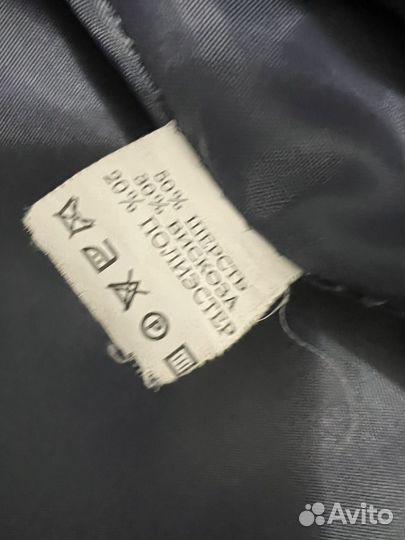 Пальто женское 42 44 бежевое с капюшоном