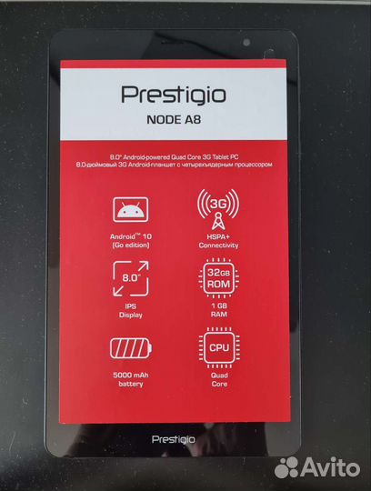 Планшет prestigio node A8