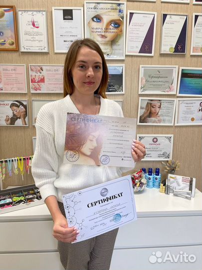 Обучение Ресницы Брови