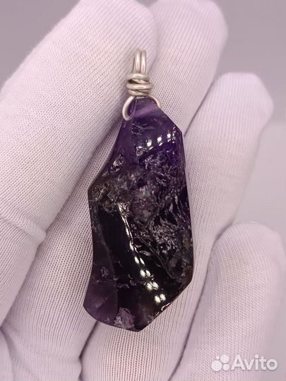 Подвеска Темный Аметрин