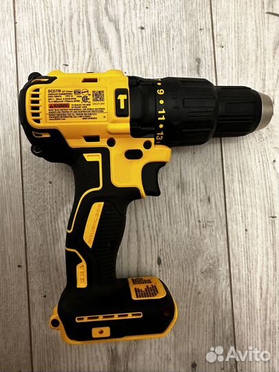 Dewalt дрель- шуруповерт DCD778