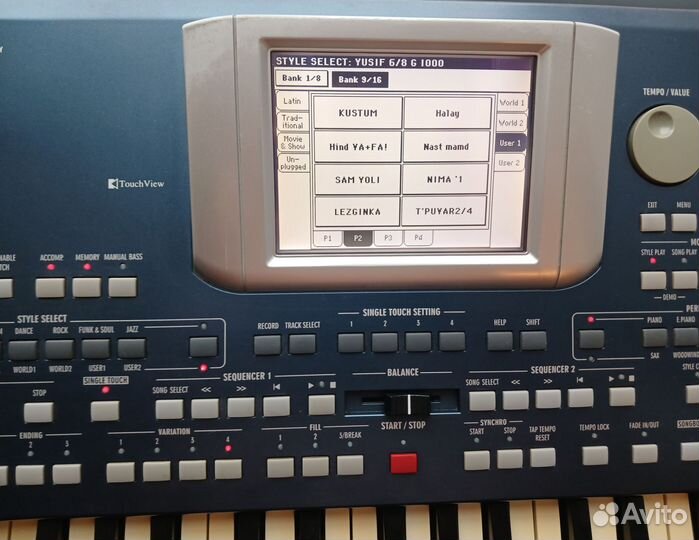 Синтезатор korg pa 500