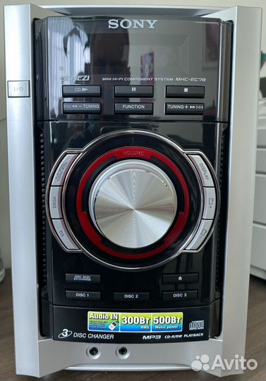 Музыкальный центр Sony MHC-EC 78