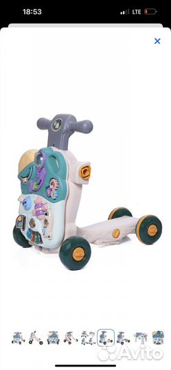 Ходунок бизиборд каталка