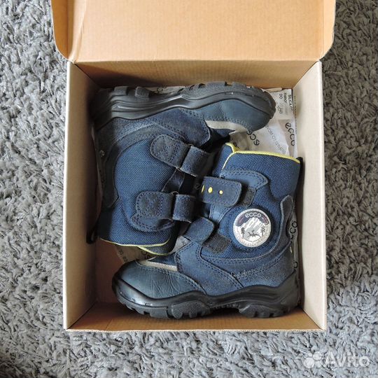 Детские ботинки ecco 27