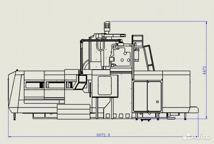 Портальный обрабатывающий центр LM-3022