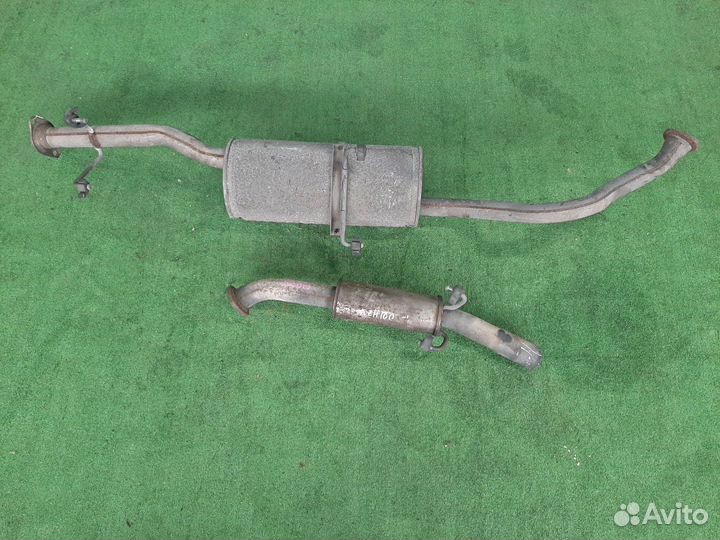 Глушитель toyota hiace KZH100 1KZ-TE (3280) контрактная