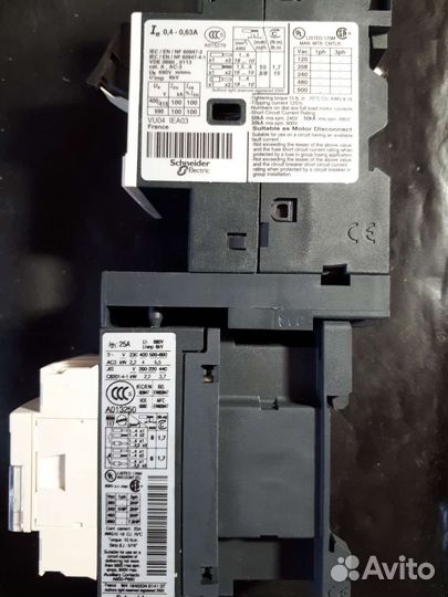 Пускатель GV2 DM104P7