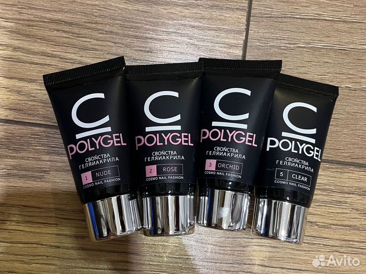 Полигель для наращивания ногтей 30мл