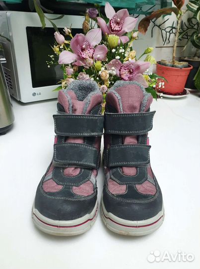 Сапоги для девочки еврозима 33 р-р
