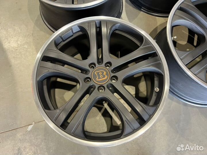 Диски r19 Brabus Monoblock Q разноширокие