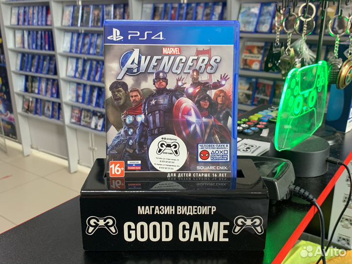 Мстители Marvel PS4