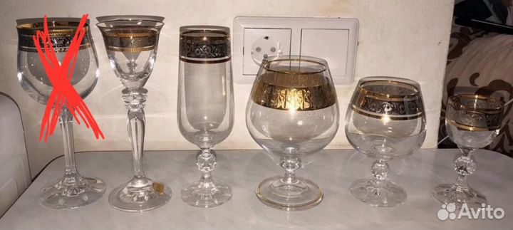 Бокалы богемия
