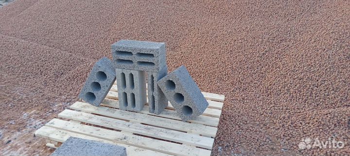 Керамзитобетонный блок