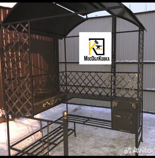 Мангал-беседка