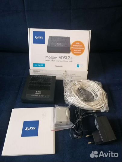 Adsl модем Zyxel P660ru3ee