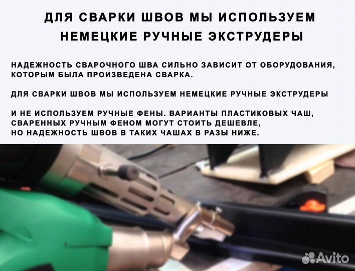 Бассейн из пластика 4x3