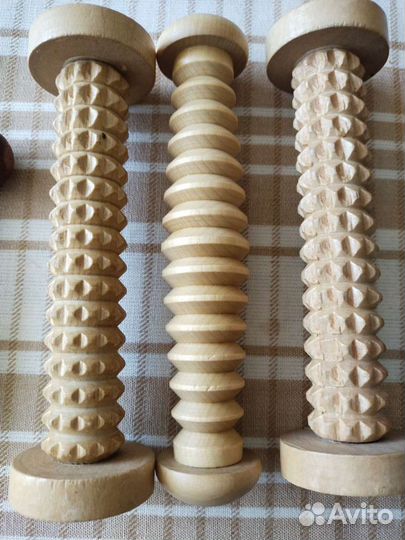 Массажер деревянный