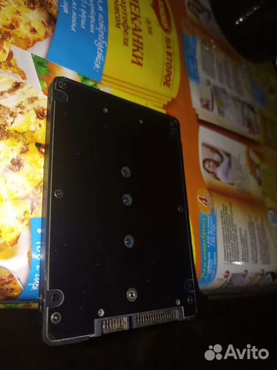 SSD m.2 Kingston 120 Гб+переходник на SATA 3