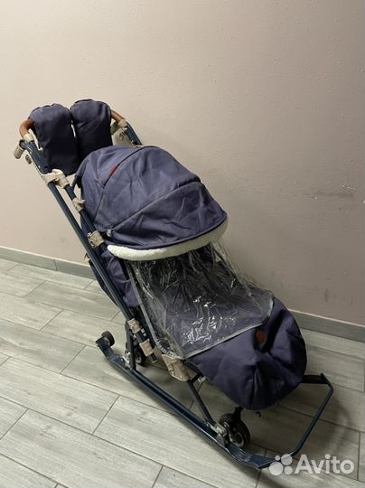 Санки коляска ника 7-8