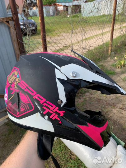 Мотошлем китайский Spark Helmets (L)