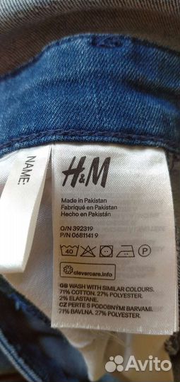 Джинсовый комбинезон для девочки 140 см