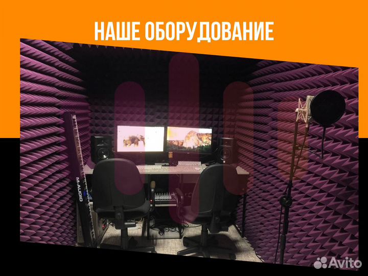 Профессиональная студия звукозаписи в Москве