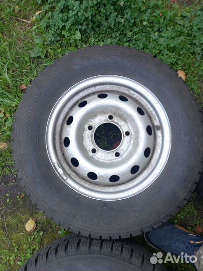 Зимние колеса на ниву