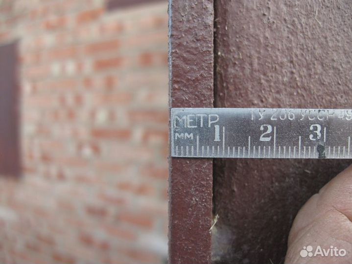 Ворота гаражные металлические б/у