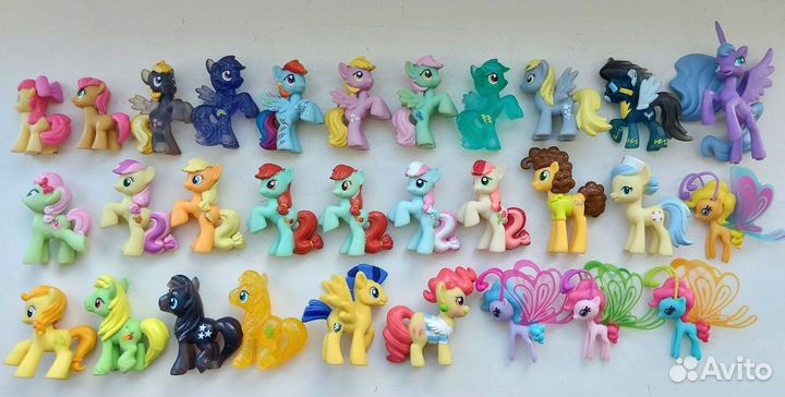 My little pony мини фигурки