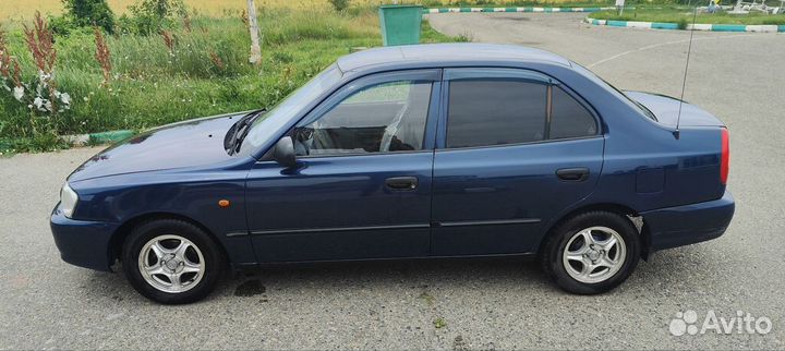 Hyundai Accent 1.5 МТ, 2007, 280 000 км