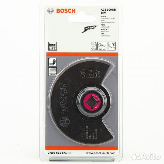 Насадка bosch 2608661871 ACZ 100 SB OIS