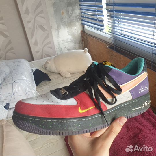 Кроссовки nike Air Force 1 07 LV8 'What The LA'