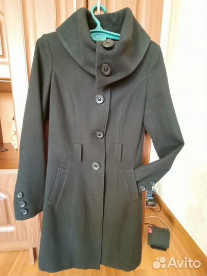 Пальто женское 42 44 черное