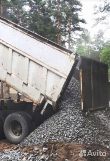 Щебень гравийный