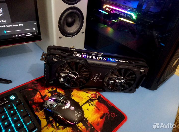 Видеокарта Palit GeForce RTX 3070 JetStream
