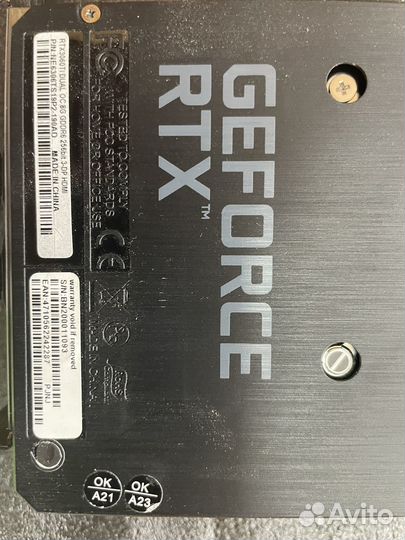 Видеокарта rtx 3060 ti 8g