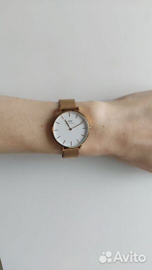 Часы женские daniel wellington + браслет, кольцо