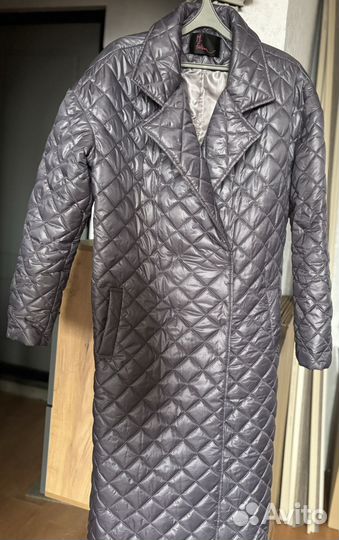 Пальто весна-осень стеганное