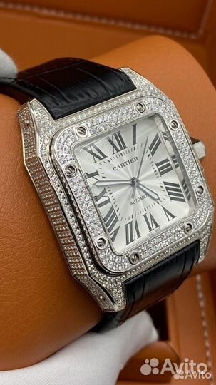 Унисекс часы Cartier Santos 100