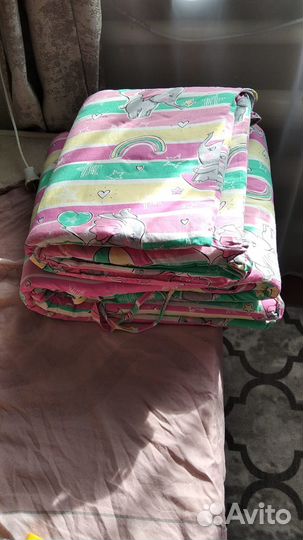 Бортики в кроватку