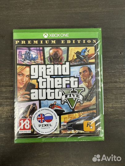 Диск Grand Theft Auto V Xbox One