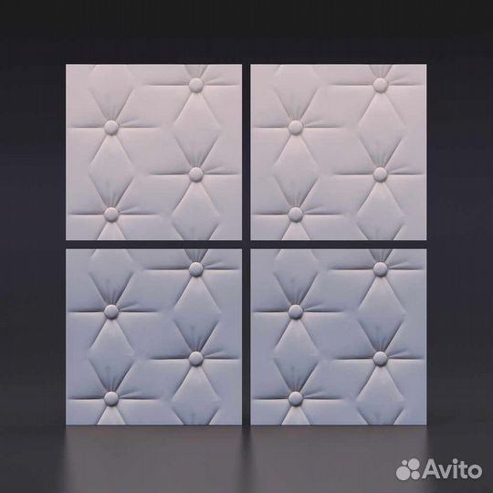 Гипсовая 3D панель 