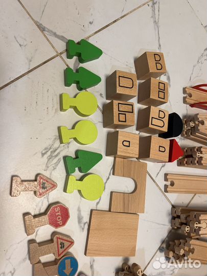 Деревянная железная дорога IKEA