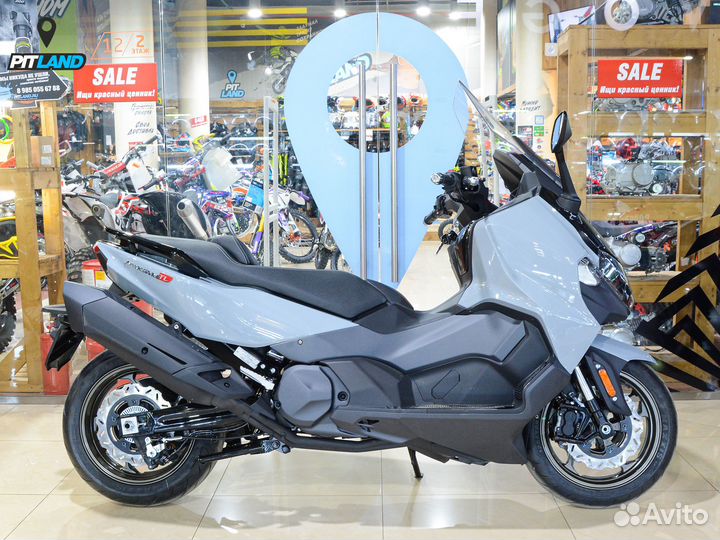 Максискутер SYM maxsym TL 500i, серый 2023