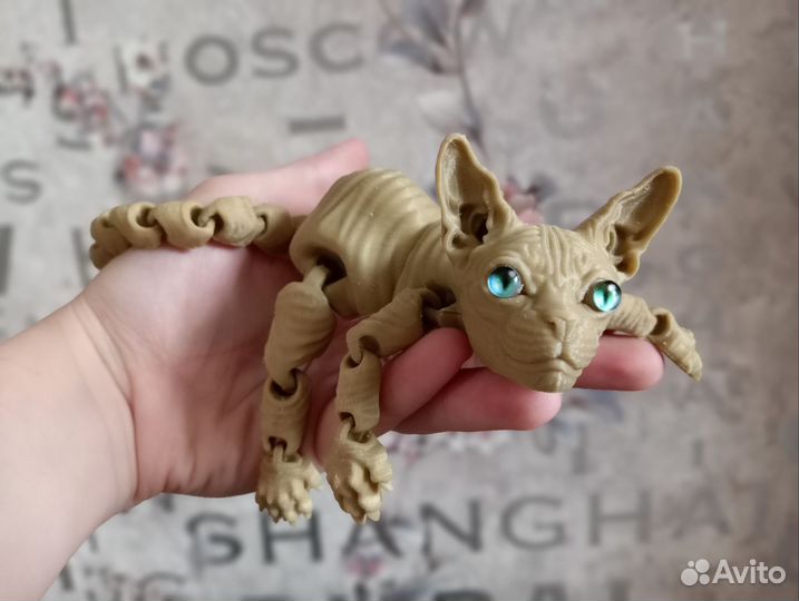 Кошка сфинкс игрушка